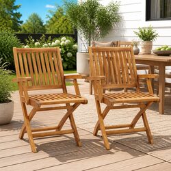 Reliable and Convenient Wooden Folding Garden Chairs