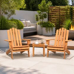 Comfortable and Affordable Adirondack Garden Lounge Set