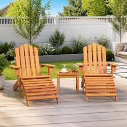Adirondack Garden Lounge Set: Quality You Can Trust