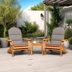 Value-Driven Adirondack Garden Lounge Set