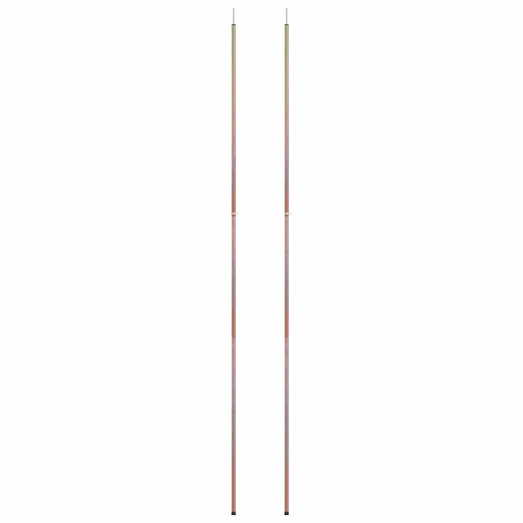 Telescopic Tent Poles Adjustable 170-255 cm Camping Hiking Tarp Support