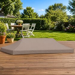 Reliable Taupe Canopy Roof for Outdoor Events