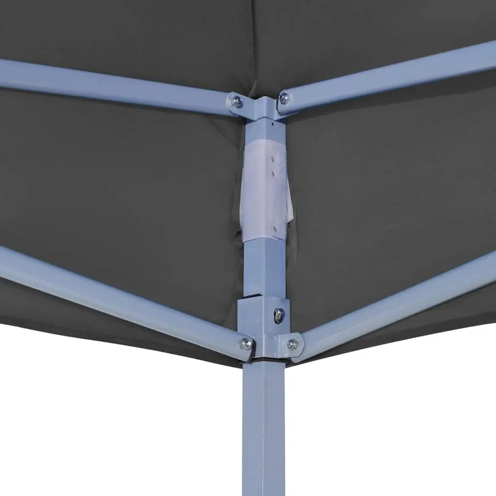 Party Tent Roof Replacement Canopy Top 2x2 m Anthracite Outdoor