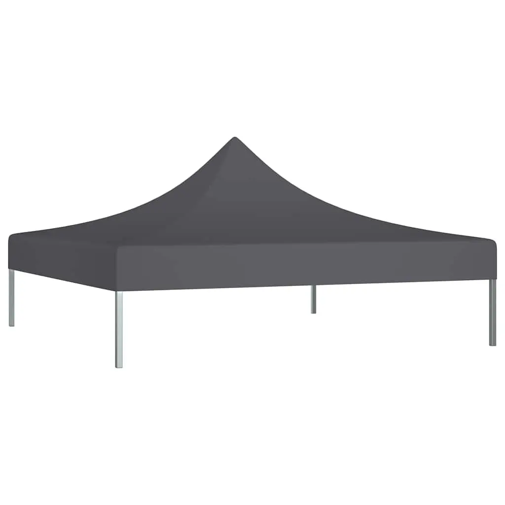 Party Tent Roof Replacement Canopy Top 2x2 m Anthracite Outdoor