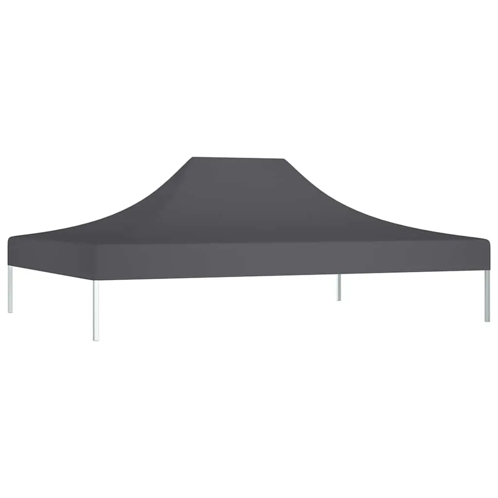 Party Tent Roof Replacement Outdoor Canopy Top 4.5x3m Anthracite