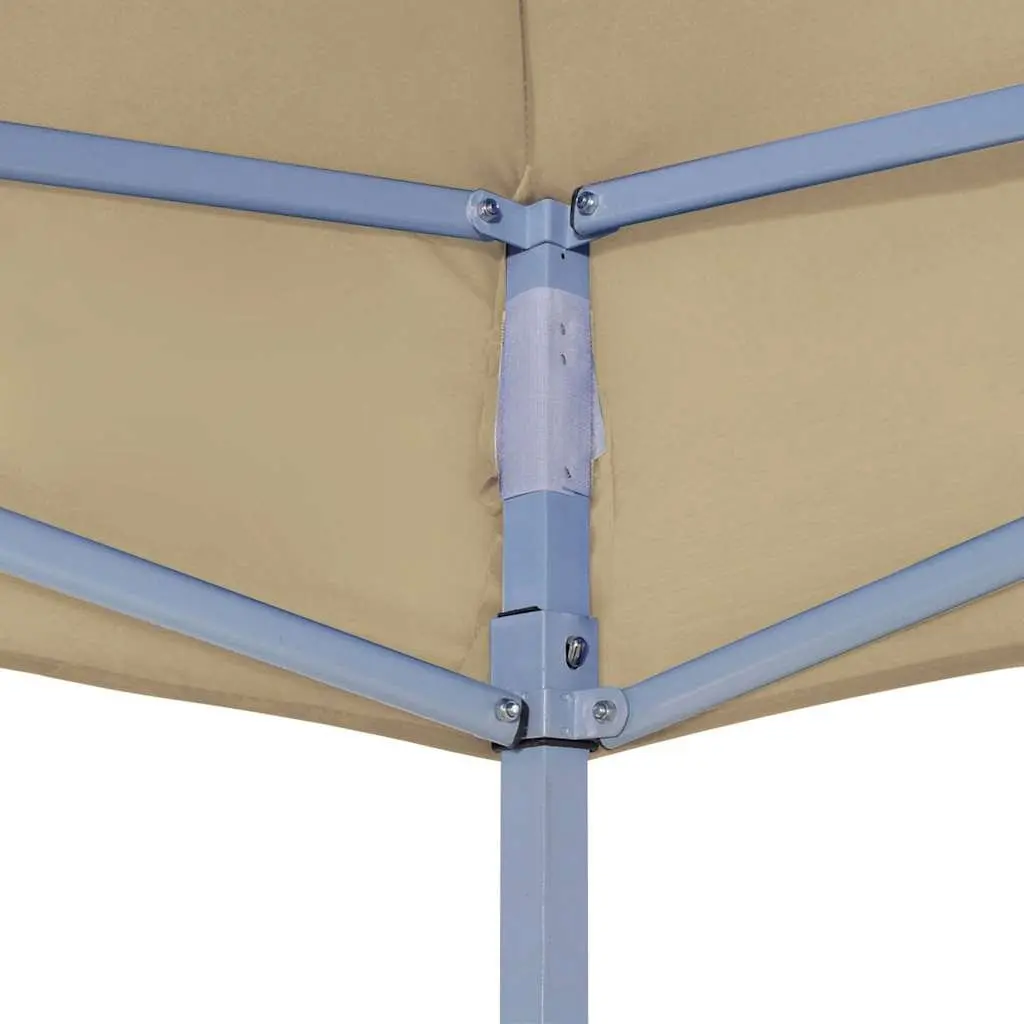 Party Tent Roof Replacement Canopy Top Cover 4.5 x 3 m Beige