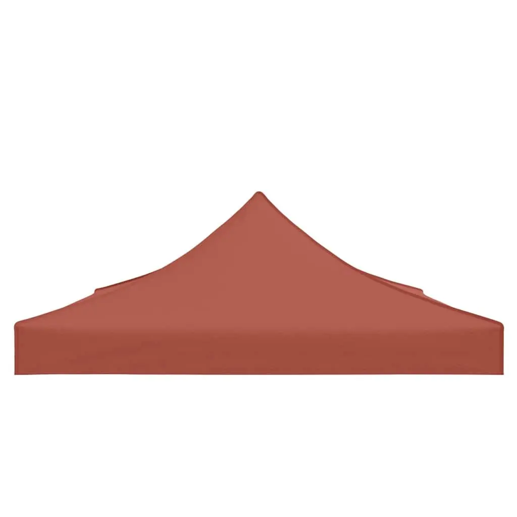 Party Tent Roof Replacement Canopy Top 4.5x3m Brown Outdoor Garden Marquee Cover