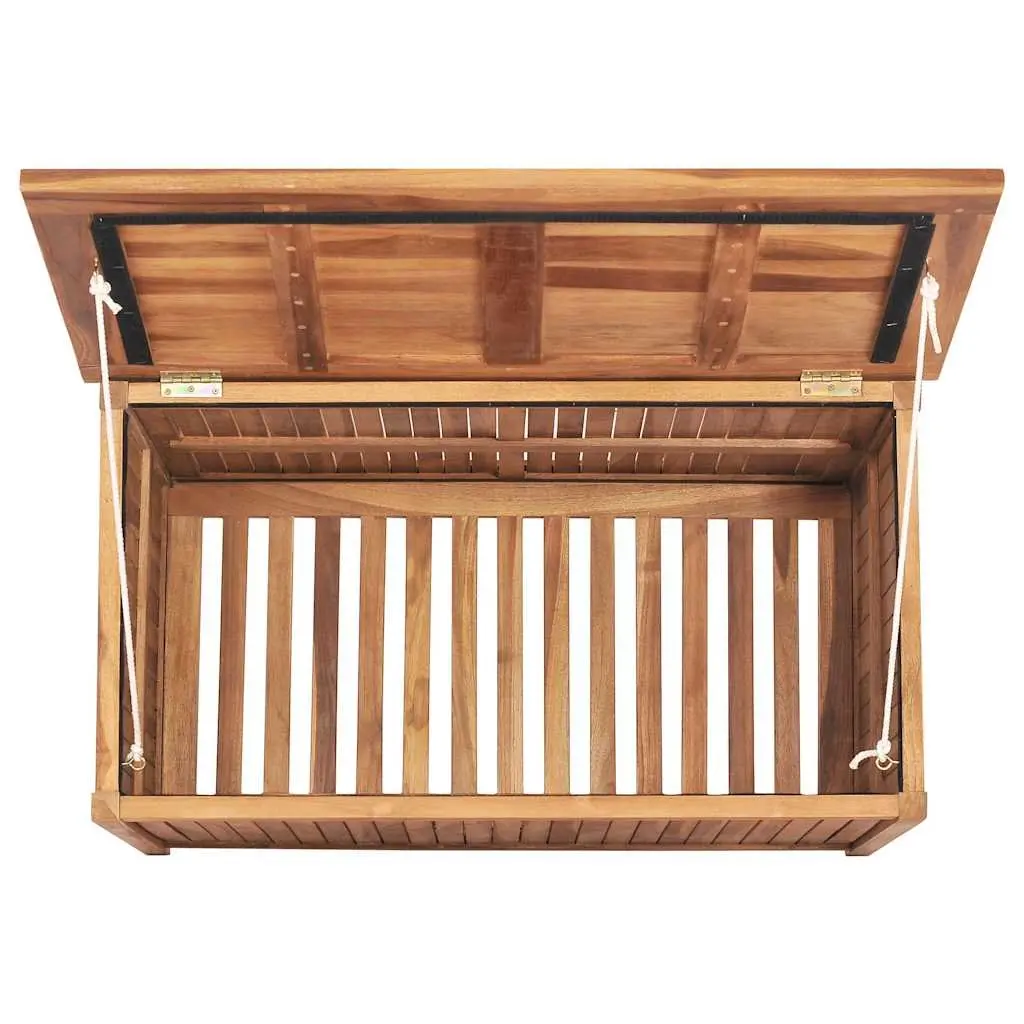 Garden Storage Box Outdoor Organiser 90x50x58cm Brown