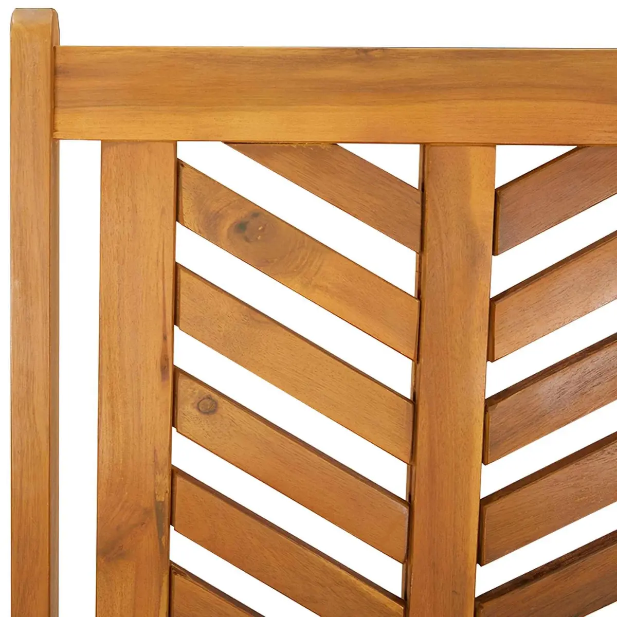 Garden Dining Set 3 Pieces Brown Solid Acacia Wood Outdoor Patio Table Chairs