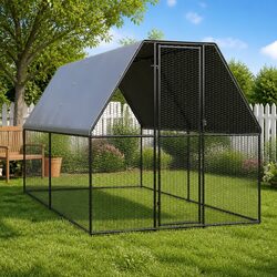 Reliable Galvanised Steel Chicken Cage 2x4x2m for Peace of Mind