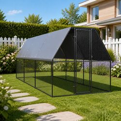 Reliable and Functional Chicken Cage 2x6x2m