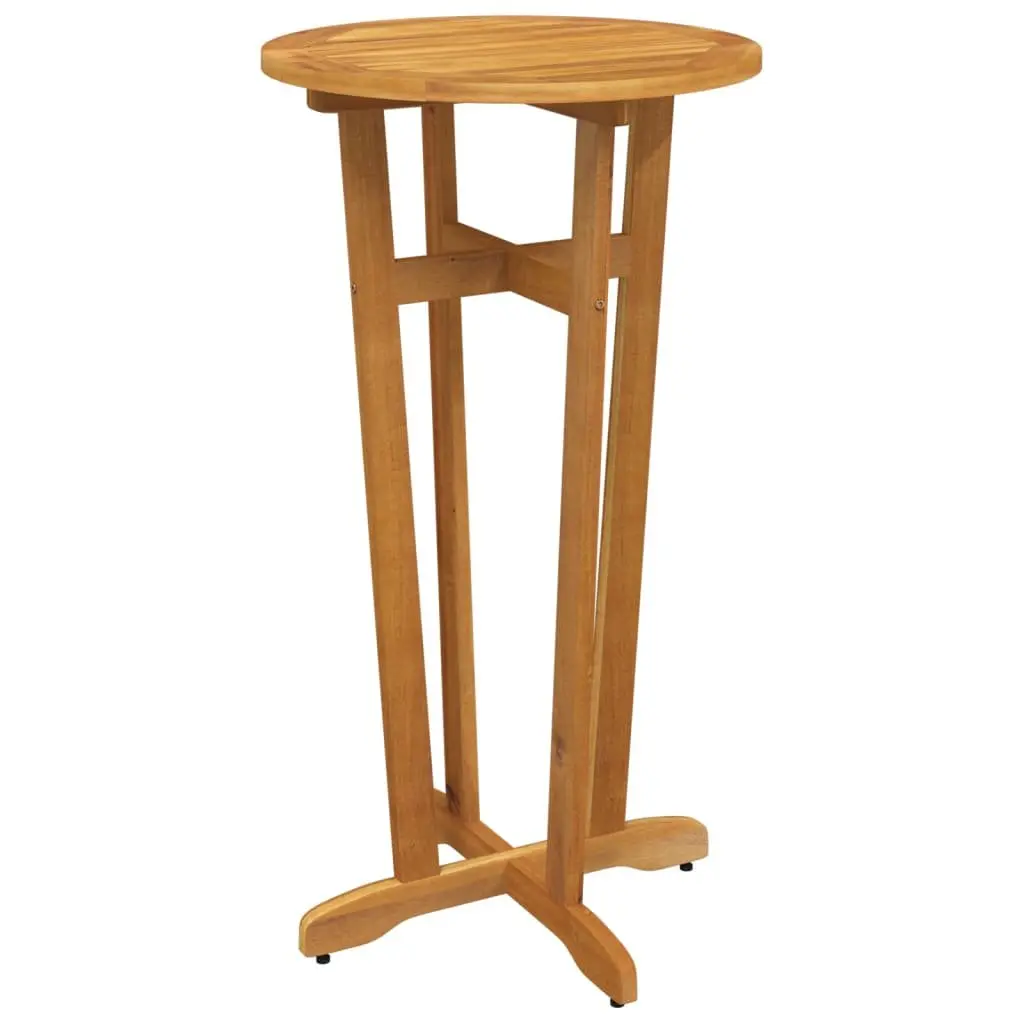 Garden Bar Set 3 Piece Outdoor Furniture Solid Wood Brown