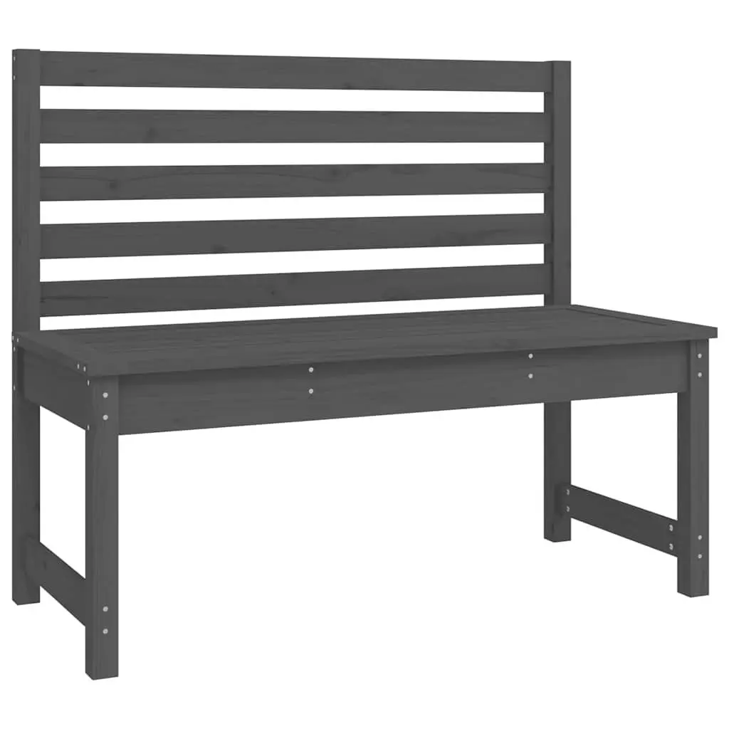 Garden Dining Set Outdoor Furniture 4 Piece Grey Wood Patio Table Chairs