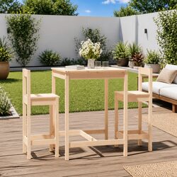 Value and Comfort in Our Garden Bar Set