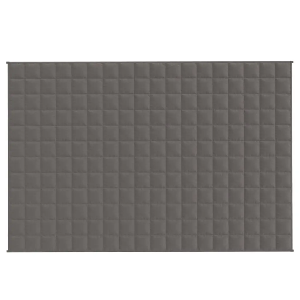 Weighted Blanket Sleeping Aid 122x183 cm Grey 5kg Pressure Blanket Comforter