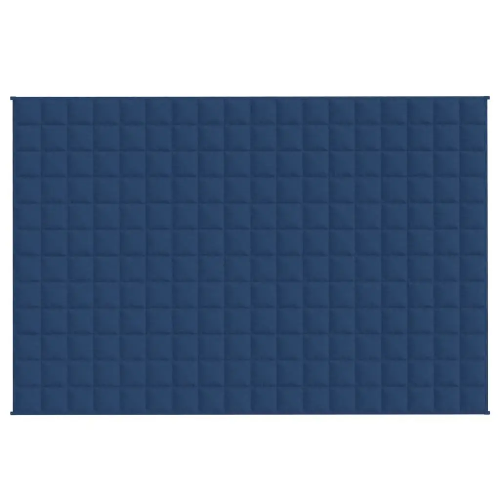 Weighted Blanket Calming Sleep Aid 122x183 cm Blue 5 kg