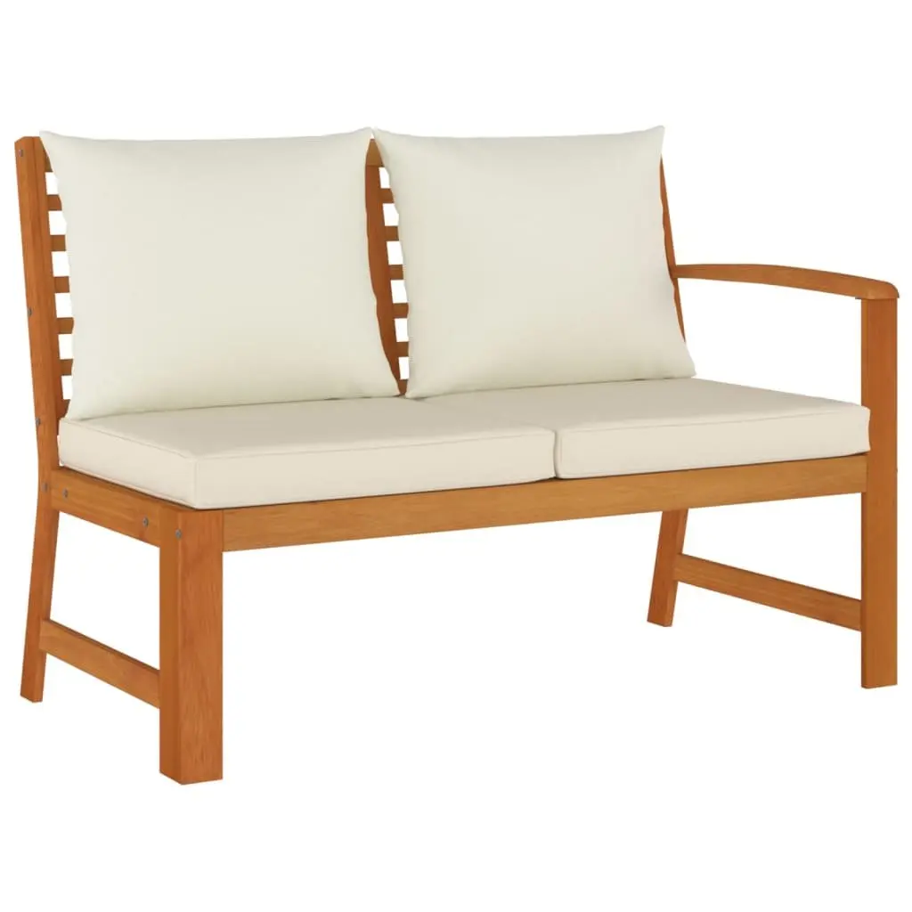 Garden Dining Set 9 Piece Outdoor Furniture with Cushions Wood Patio Seating