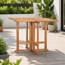 Practical Folding Garden Table - Quality and Convenience