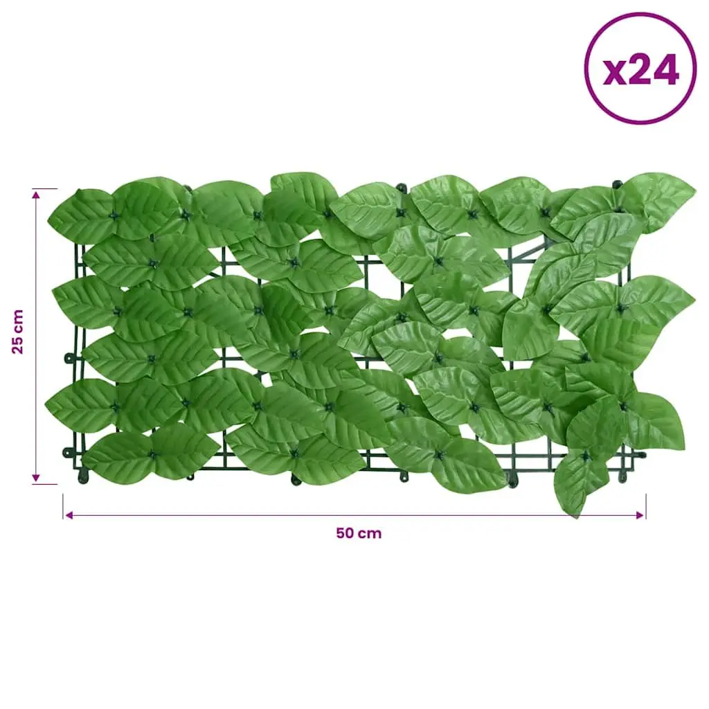 Outdoor Privacy Screen Sunshade 400x75cm Green for Balcony Terrace Garden