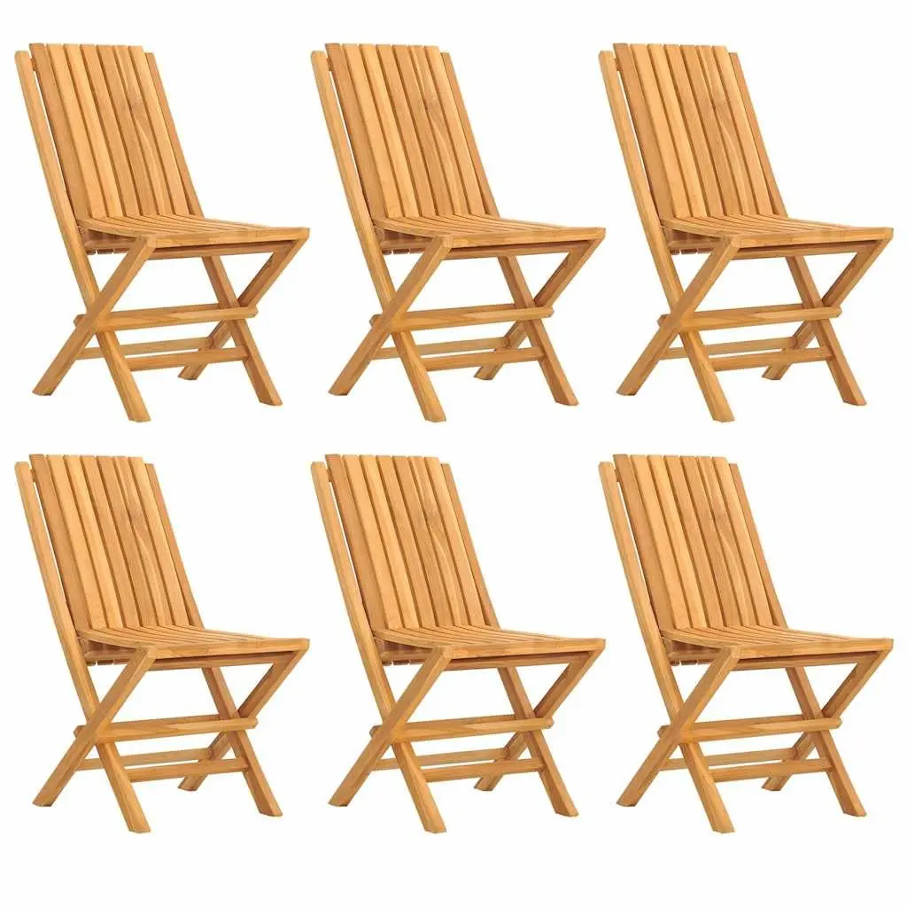 7 Piece Teak Garden Dining Set with Comfort and Style