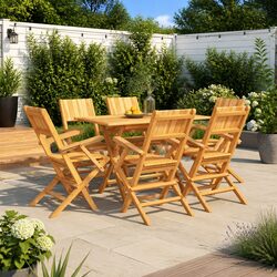 7 Piece Garden Dining Set - Quality and Comfort Combined