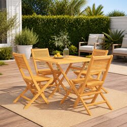 Comfortable and Durable Garden Dining Set for 5