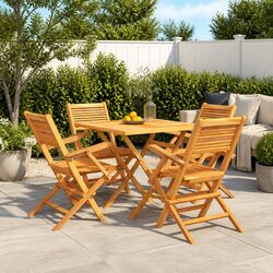 Reliable 5 Piece Garden Dining Set for Your Home