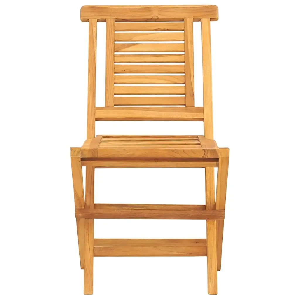 Folding Garden Chairs Set of 8 for Outdoor Use