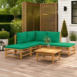 Affordable Bamboo Garden Lounge Set for Comfort and Style
