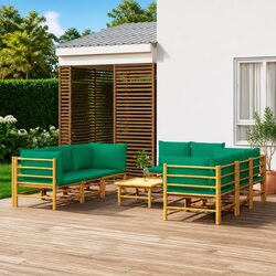 Comfortable 9 Piece Garden Lounge Set with Value in Mind