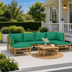 Practical Bamboo Lounge Set for Your Outdoor Relaxation
