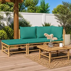 Affordable Comfort: Bamboo Garden Lounge Set