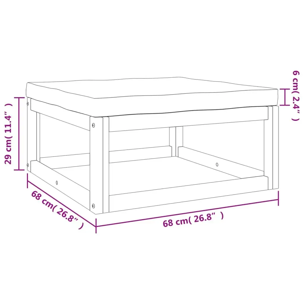 4-Piece Outdoor Lounge Set