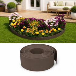Reliable Brown Garden Edging Set, Perfect for Any Home