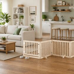 Reliable 12-Panel Dog Gate with Enhanced Security