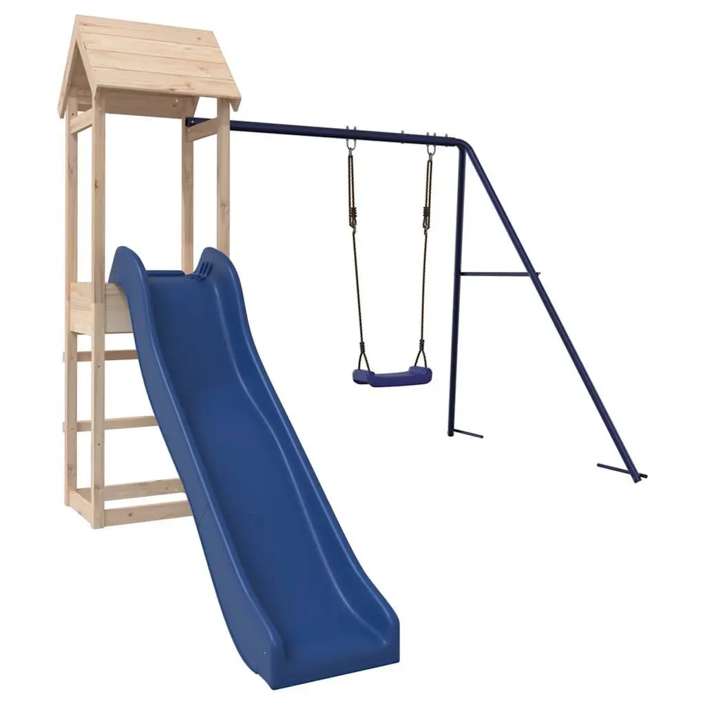 Wooden Outdoor Playset for Endless Fun and Creativity