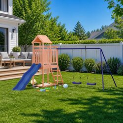 Reliable Wooden Outdoor Playset for Kids