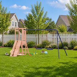 Quality Wooden Playset: Safe, Fun, and Durable
