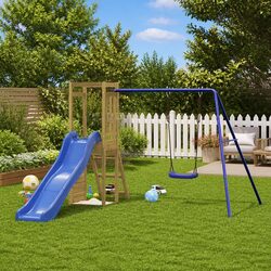 Reliable Wooden Outdoor Playset for Kids