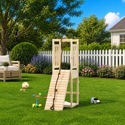 Quality Wooden Playhouse for Safe Outdoor Play
