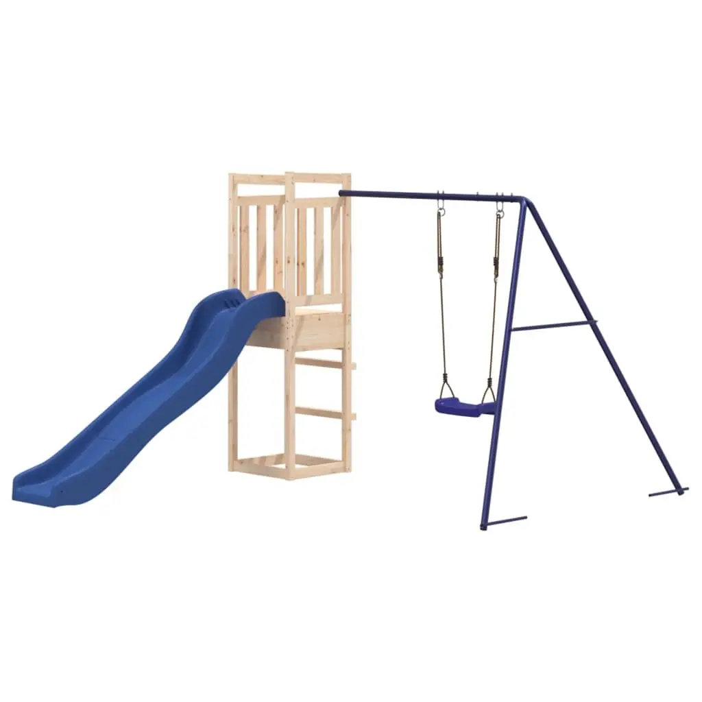 Wooden Outdoor Playset Climbing Frame Swing Slide Sandpit Backyard Play