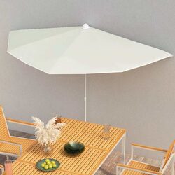 Reliable Half Round Garden Parasol – Shade Made Easy