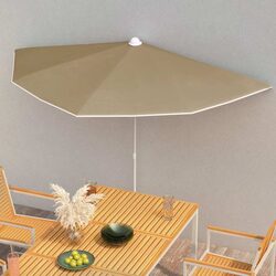 Reliable and Value-Driven Half Round Parasol