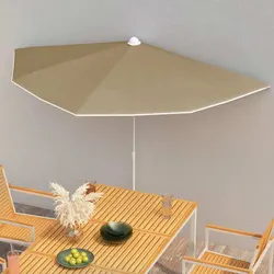 Reliable and Value-Driven Half Round Parasol