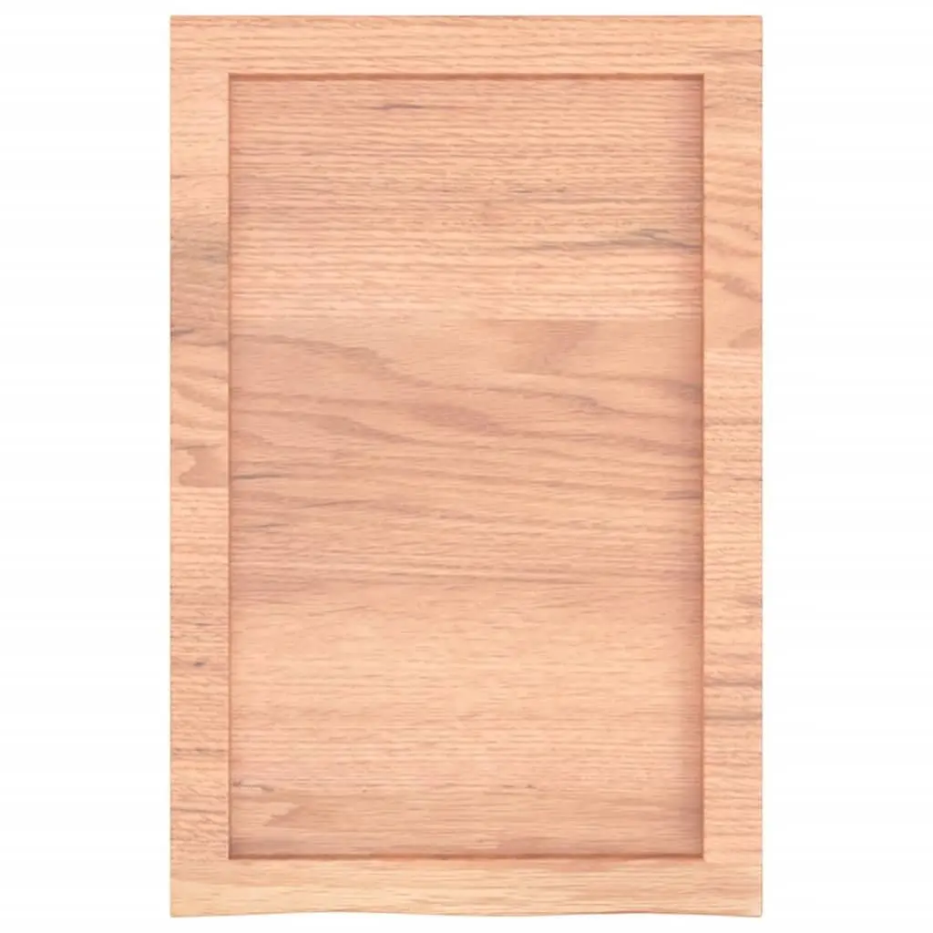 Bathroom Countertop Vanity Top 40x60x4 cm Brown Solid Wood