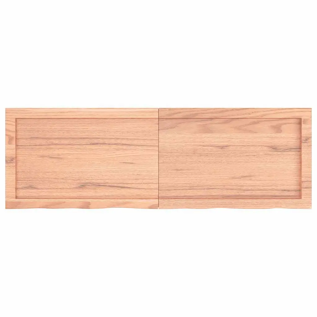 Solid Wood Countertop 120x40x4cm in Brown Finish