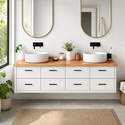 Quality and Value of the Bathroom Countertop 180x50cm