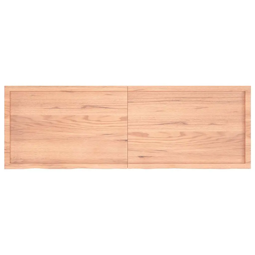 Bathroom Countertop Solid Wood Vanity Top 180x60 cm Brown
