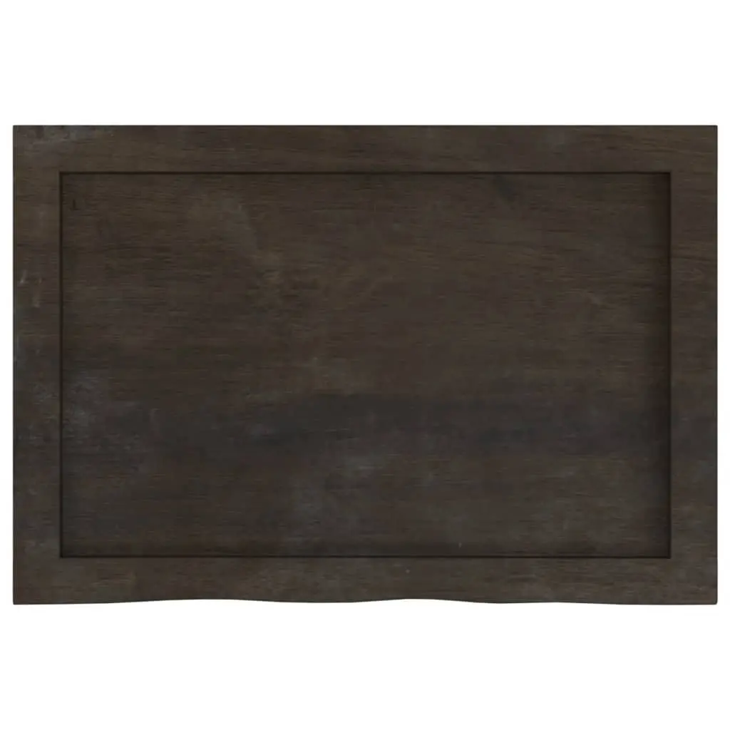 60x40x4cm Solid Oak Bathroom Countertop