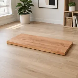 Reliable Wooden Table Top in Solid Oak 80x50x4cm